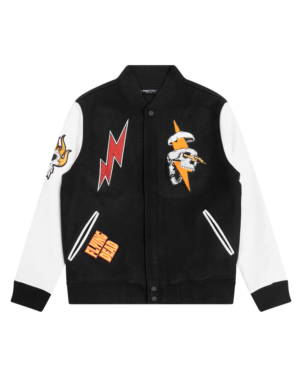 Roku Studio Flying Dead Varsity Jacket