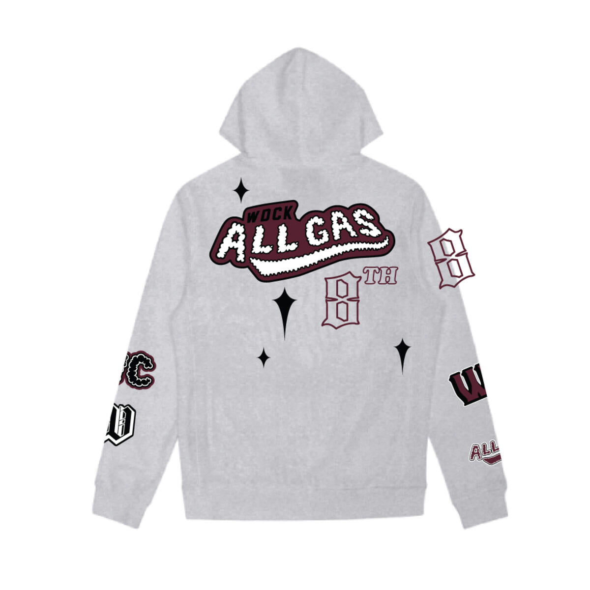 Wedding Cake All Gas No Brakes Hoodie
