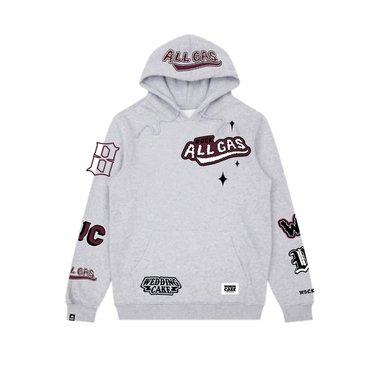 Wedding Cake All Gas No Brakes Hoodie