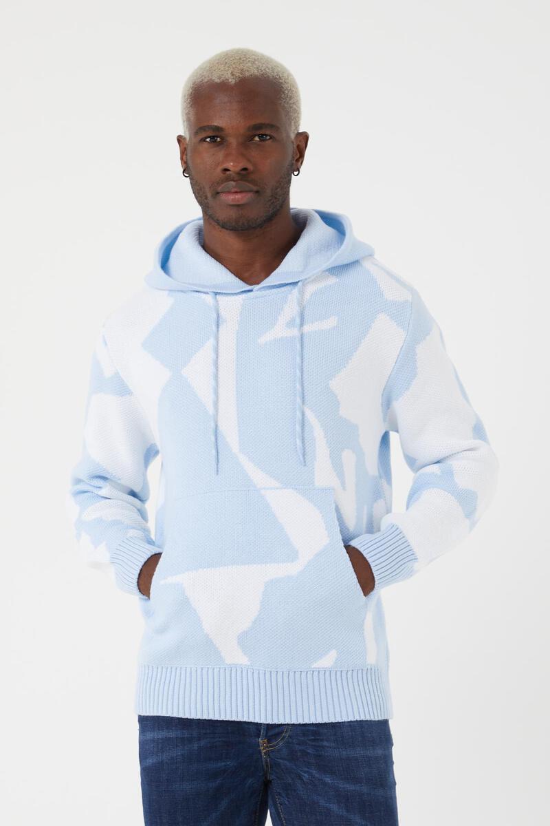 One In A Million Sweater Pullover Hoodies (Sky blue)