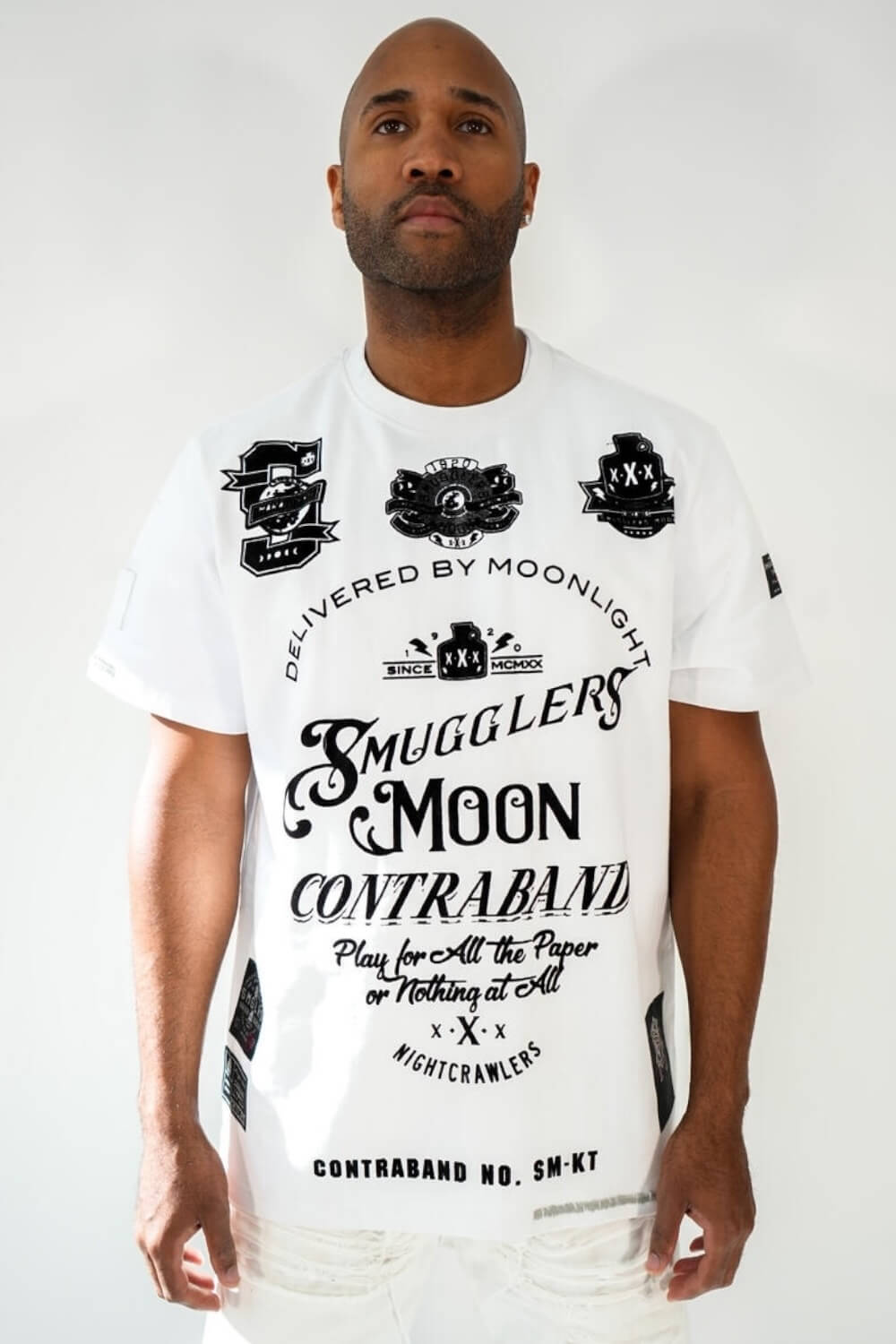 Smugglers Moon T-shirt- White