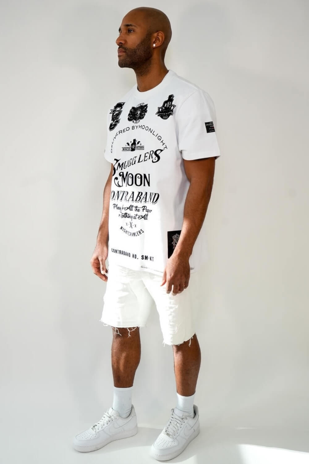 Smugglers Moon T-shirt- White