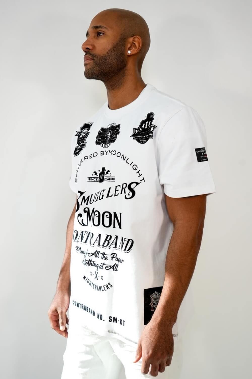 Smugglers Moon T-shirt- White