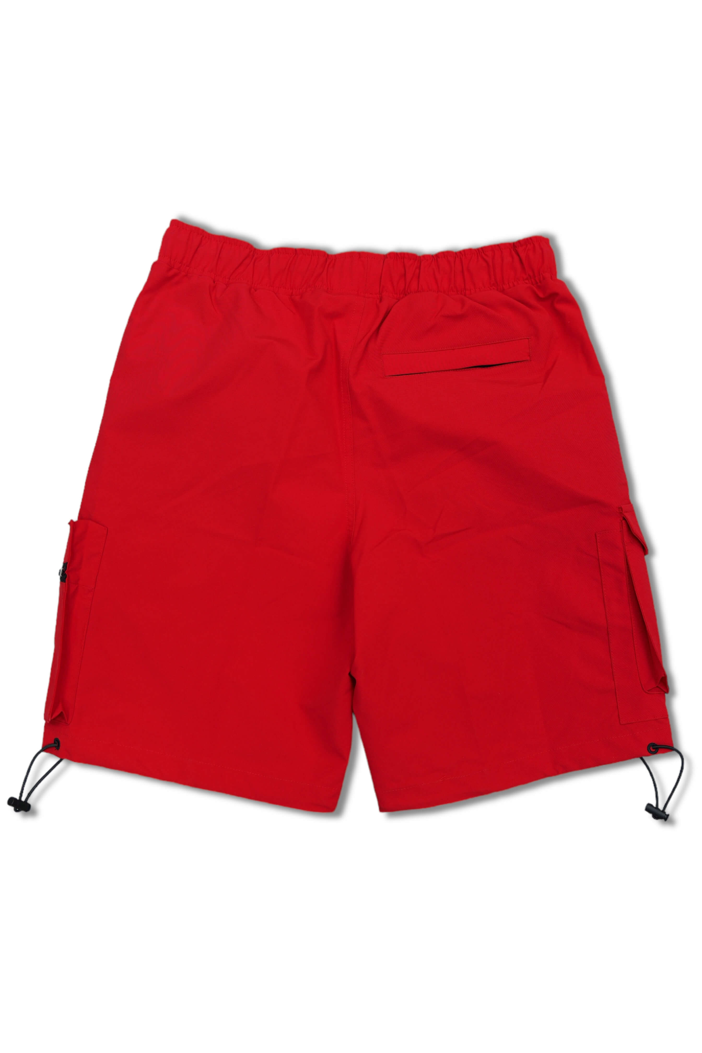 Nylon Red Shorts