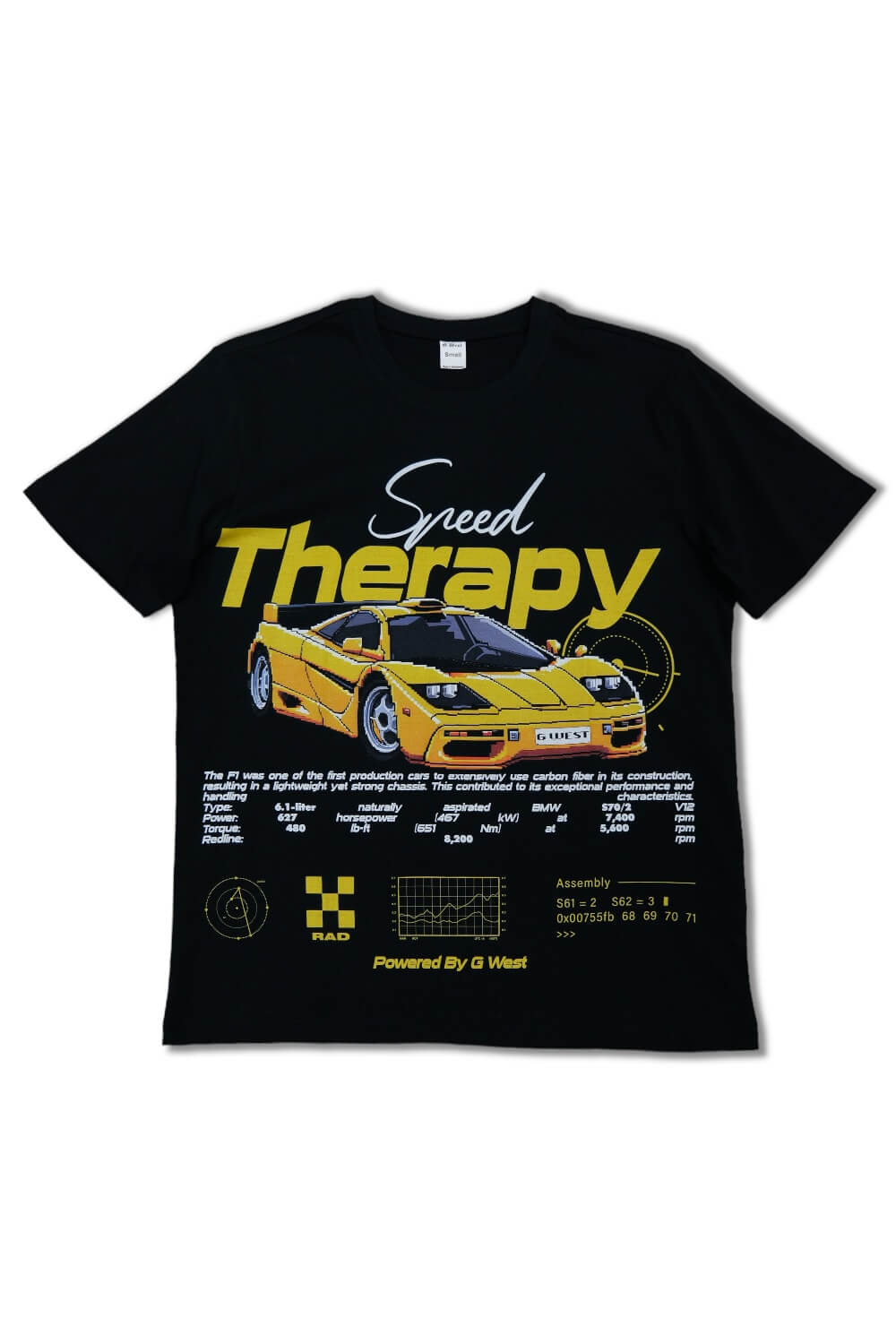 G West Speed Therapy T-shirt -Black