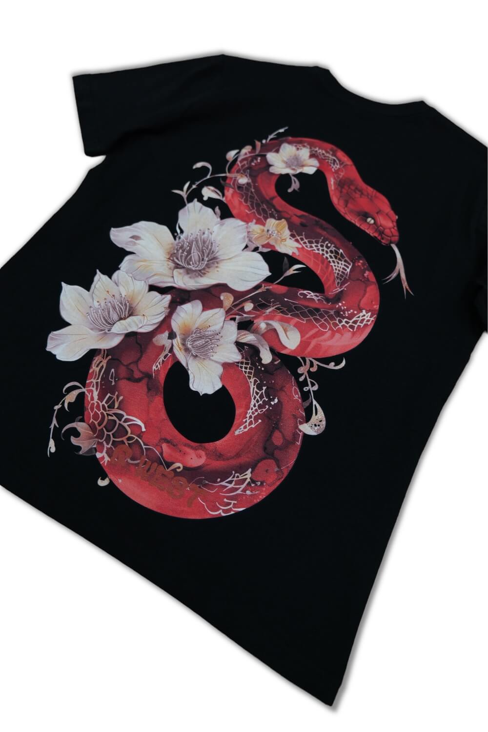 G West Floral Traitor T-shirt -Black