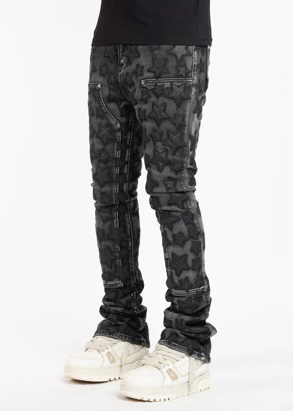 Guapi Obsidian Black Stars Denim