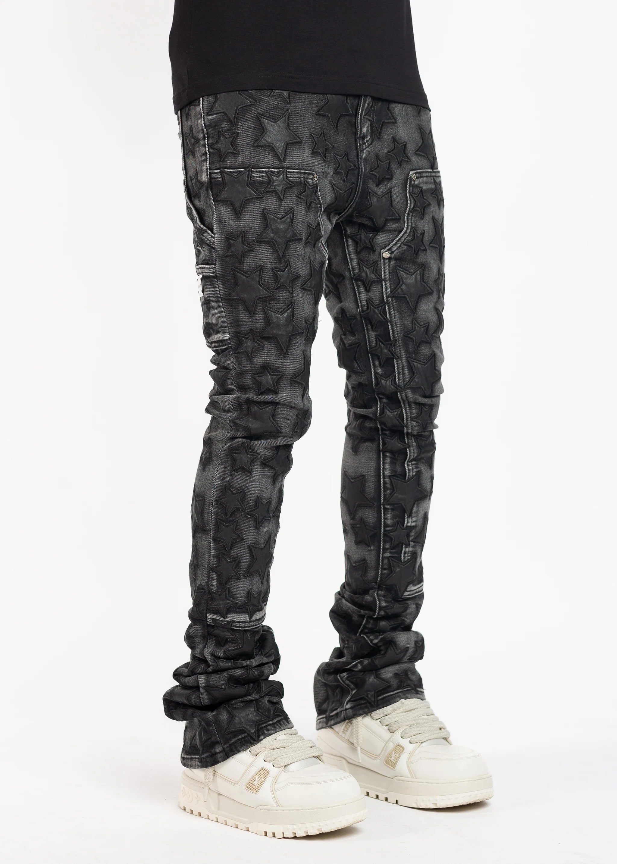Guapi Obsidian Black Stars Denim