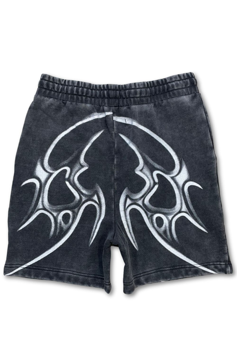 Unknown Washed Shorts-Black