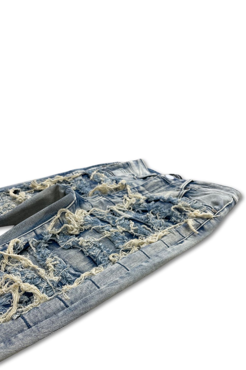 Red Fox Women's Stacked Jeans - Vintage Blue