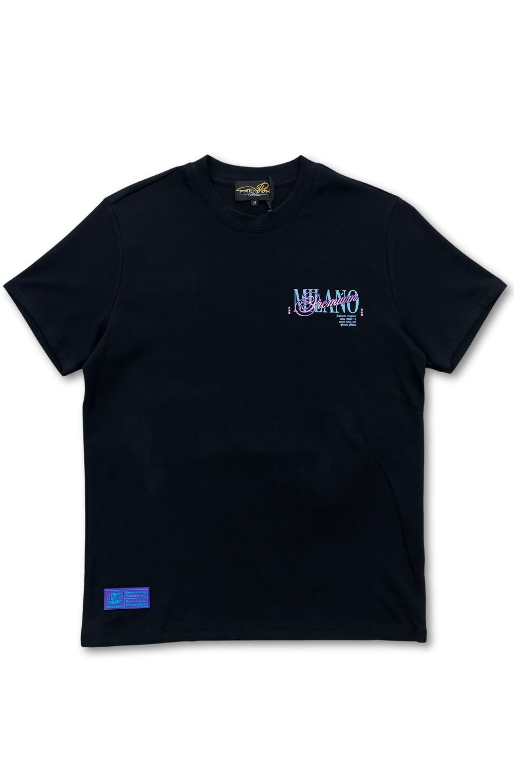 Premium Milano 8-Ball T-Shirt- Black