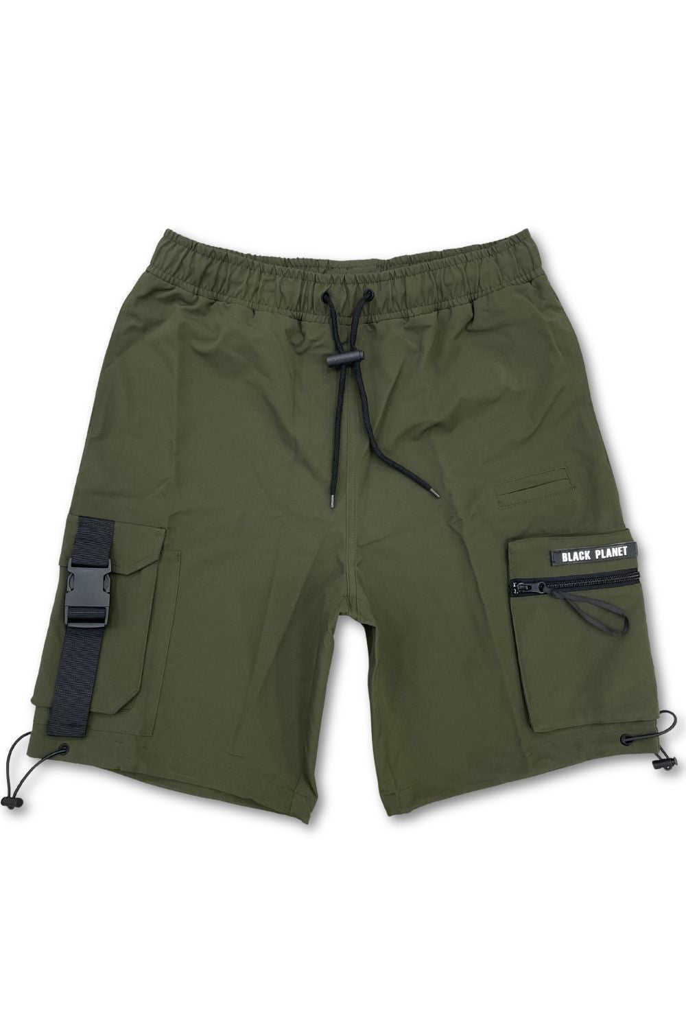 Black Planet Shorts - Olive