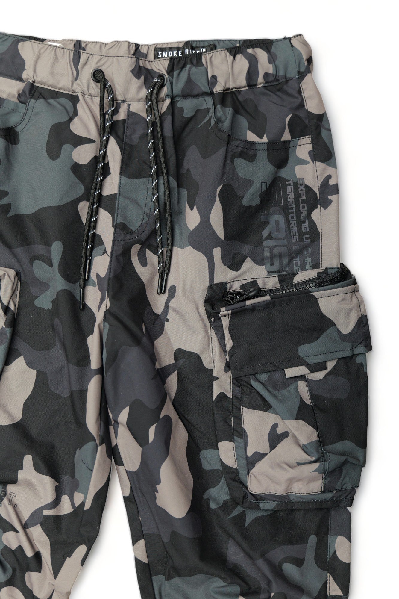 Smoke Rise Windbreaker Utility Set (Stone Camo)