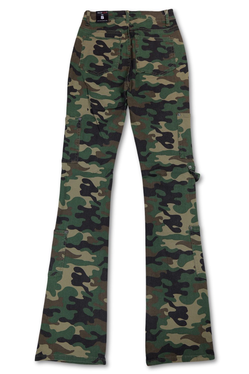 Women’s Red Fox Stacked Cargo Jeans - Camo