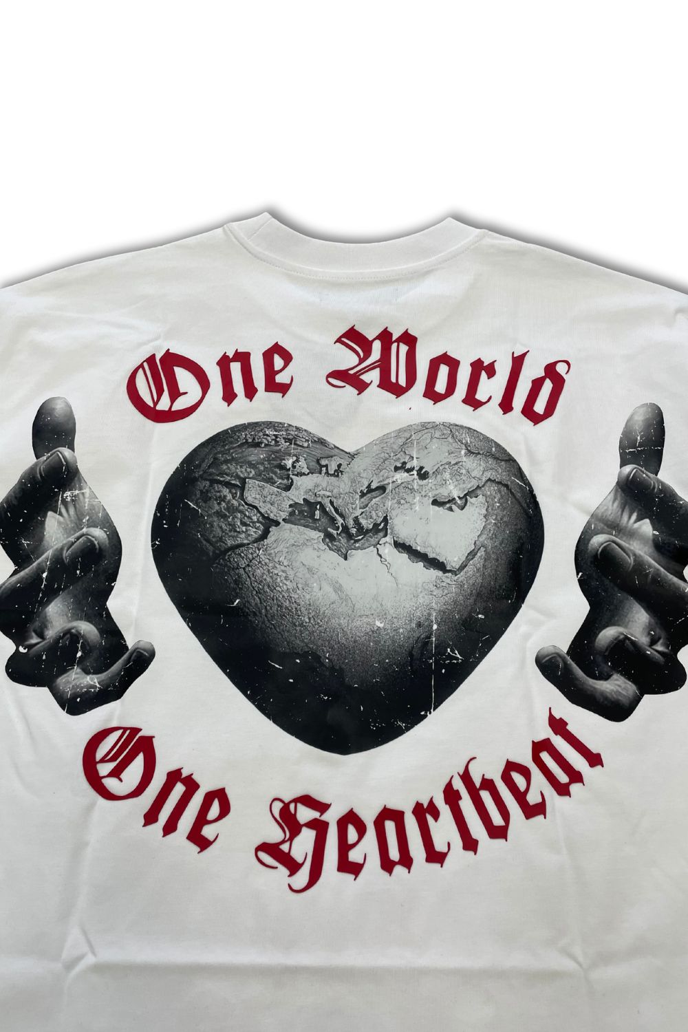 Roku Rule The World Cropped T - Shirt - White