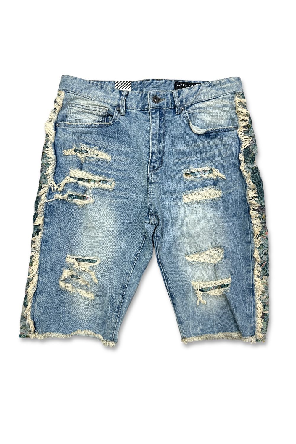 Smoke Rise - Tapestry Insert Shorts - Teaneck Blue