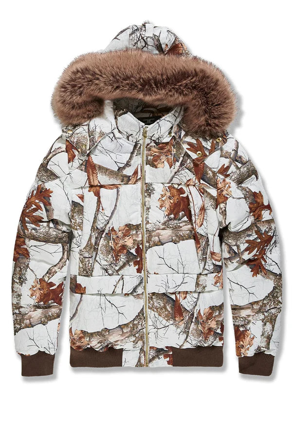 Jordan Craig -Cross Bay Bomber Jacket -Snow Camo