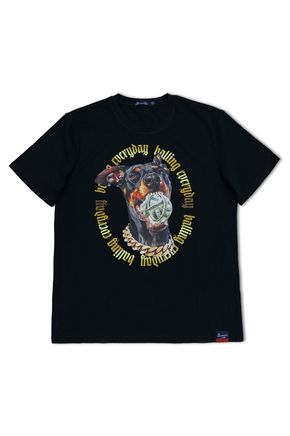 Balling Everyday Graphic T - shirt - Black