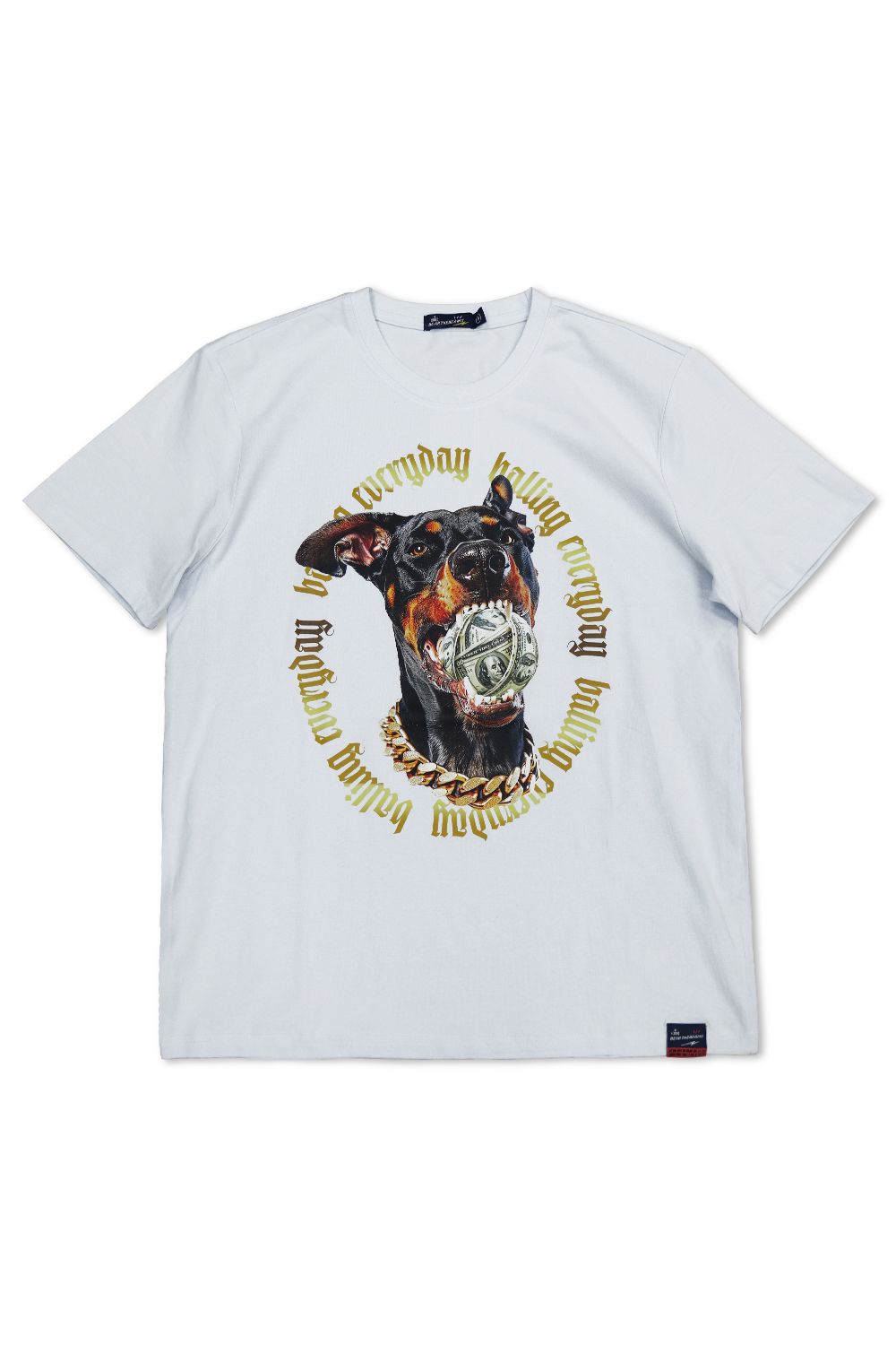 Balling Everyday Graphic T - shirt - White