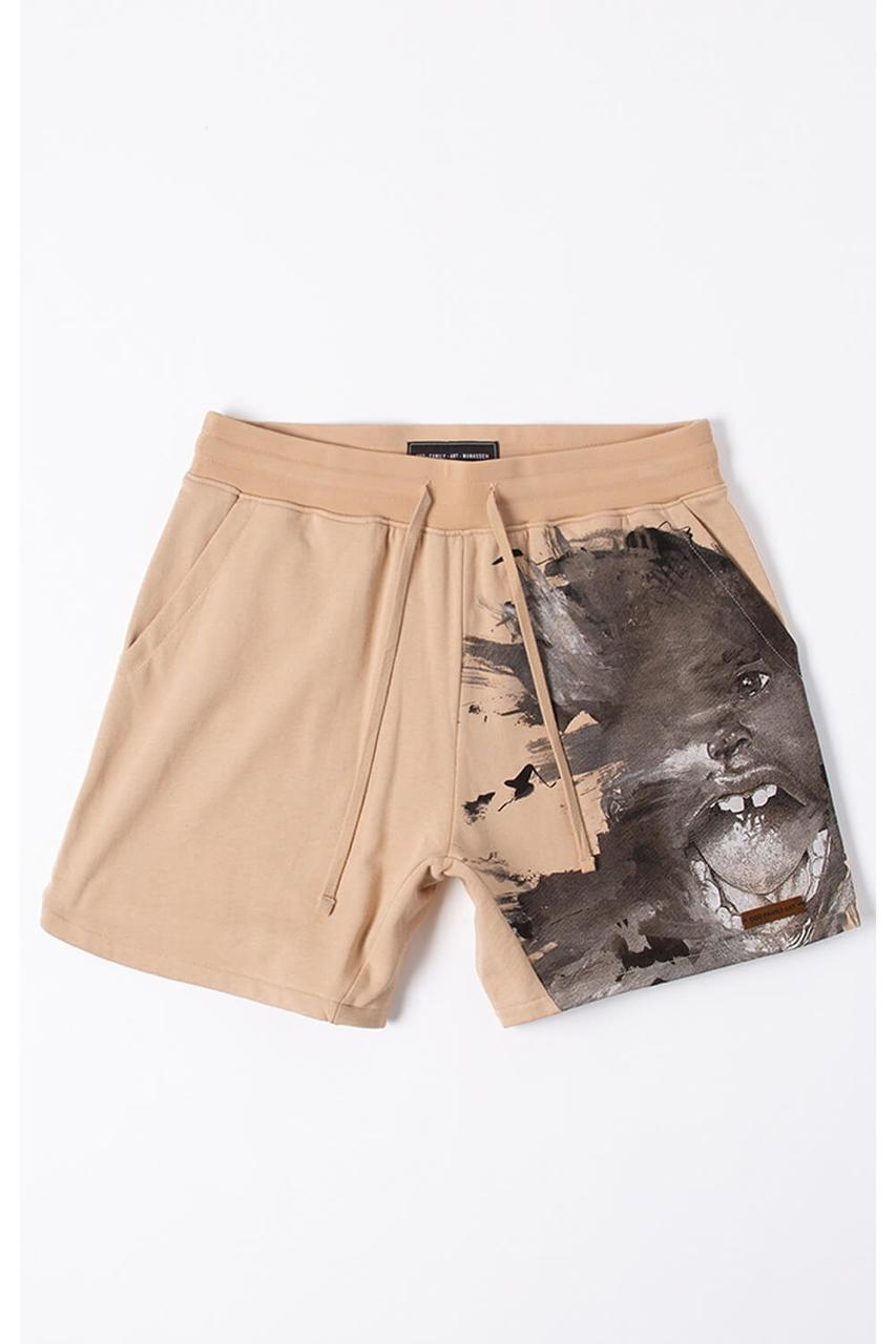 GFA - Wind Break - Sweatshorts - Drop Crotch