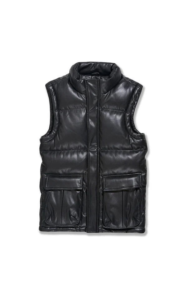 Jordan Craig-Thriller Puffer Vest-Black