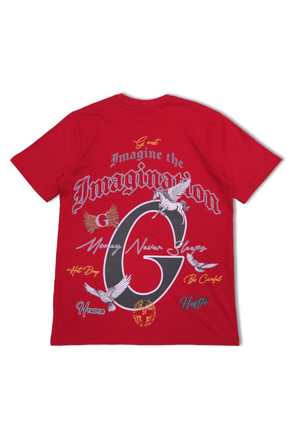 Gwest Imaginations T - Shirt- Red
