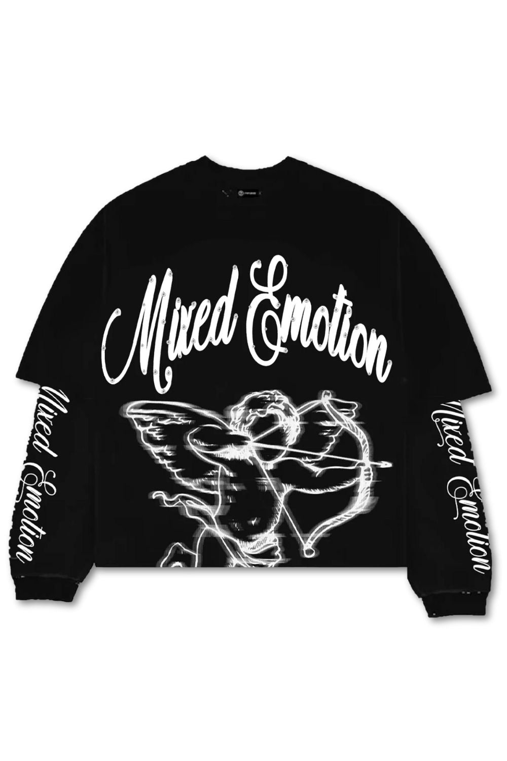 Mixed Emotion Blur Thermal Long Sleeve