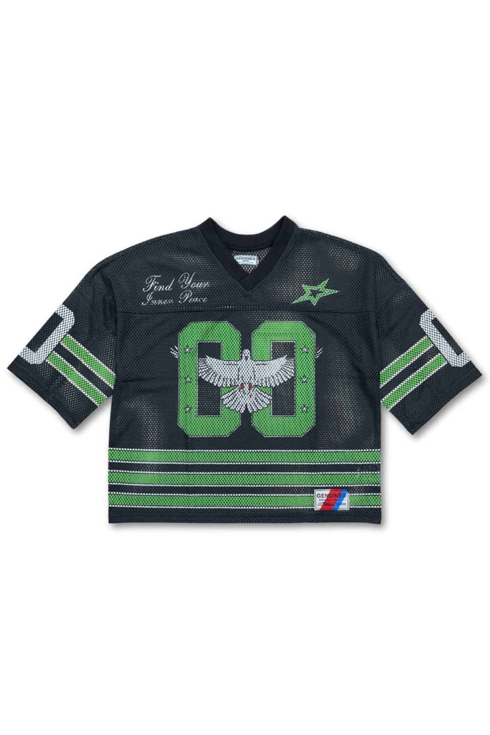 Genuine Fly High Cropped Jersey - Black