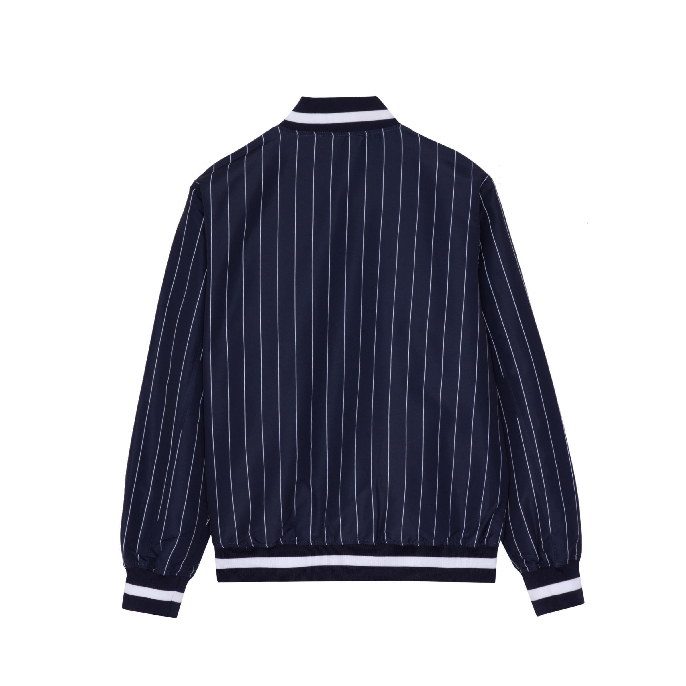 Staple Pinstripe Baseball Jacket