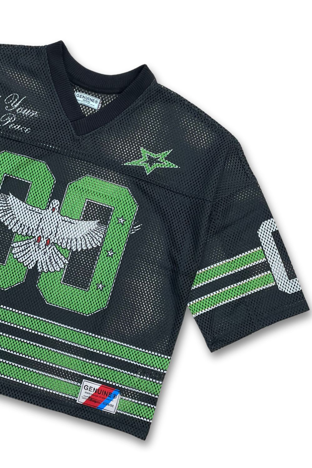 Genuine Fly High Cropped Jersey - Black
