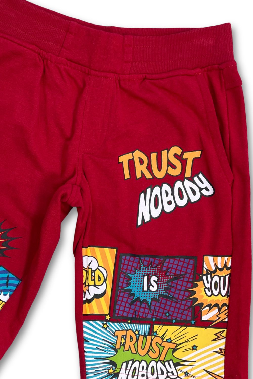 Kids Switch Graphic Shorts - Red