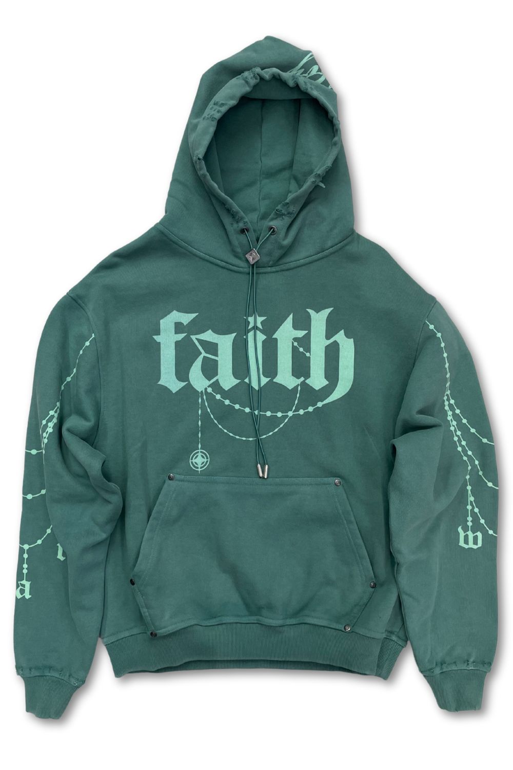 Wrathboy Faith Pullover Hoodie - Green