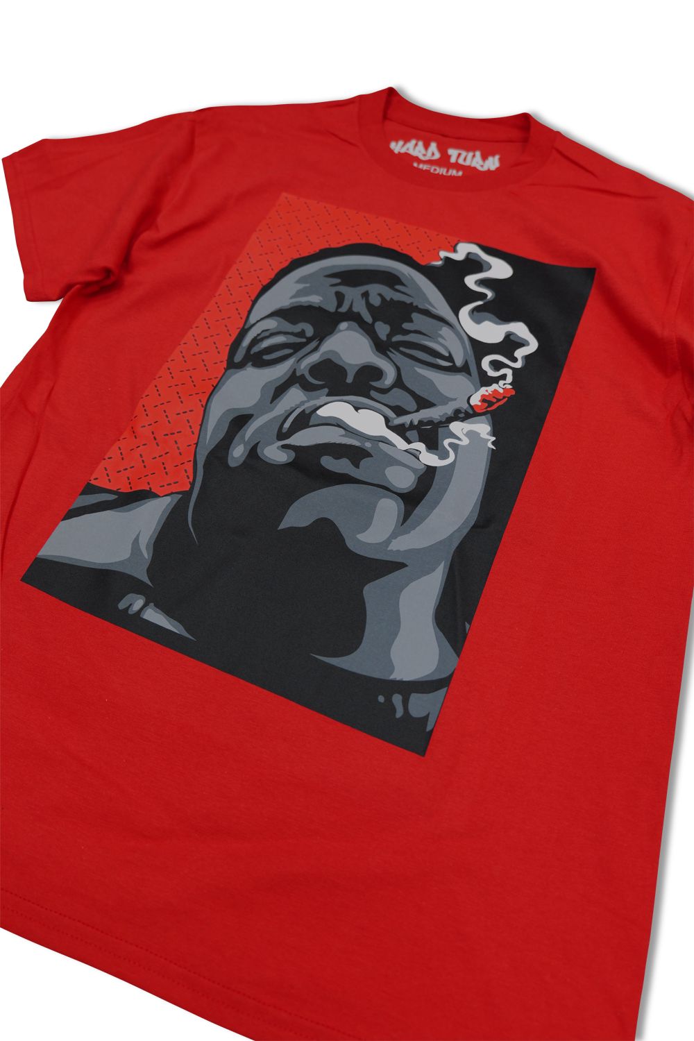 Rapper Graphic T - Shirt - Red