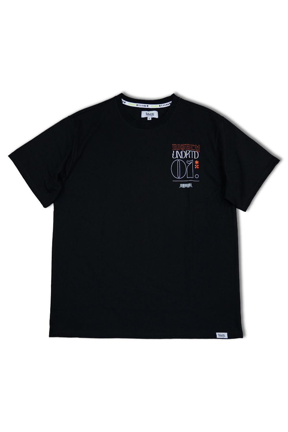 Under Rated Graphic T - Shirt - Black