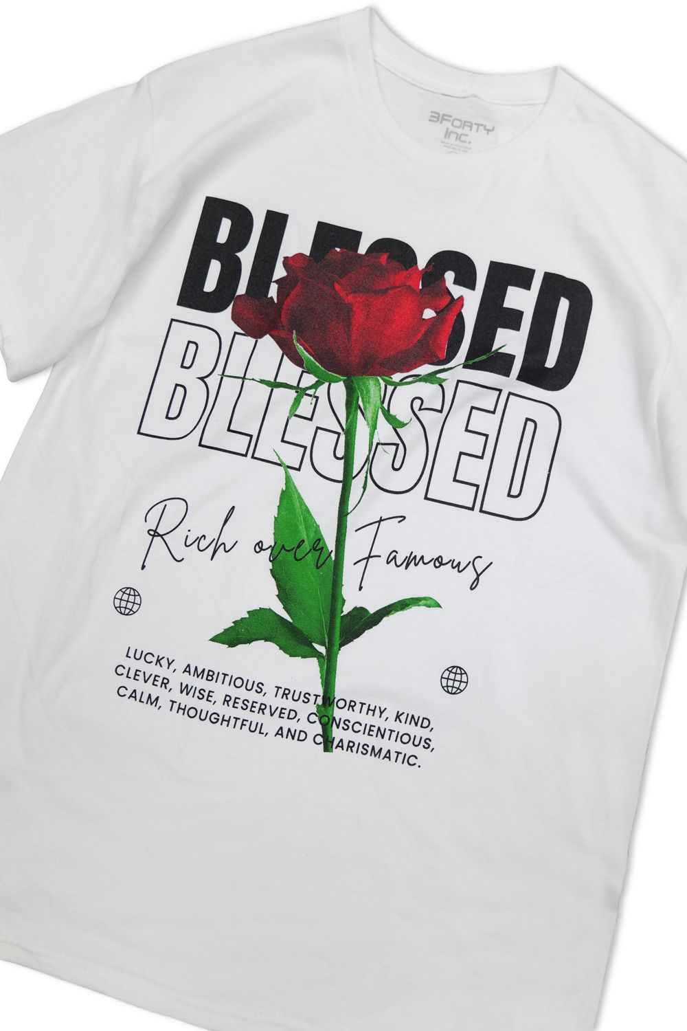 Blessed Graphic T - Shirt - White