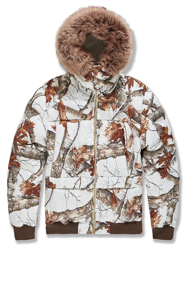 Jordan Craig -Cross Bay Bomber Jacket -Snow Camo