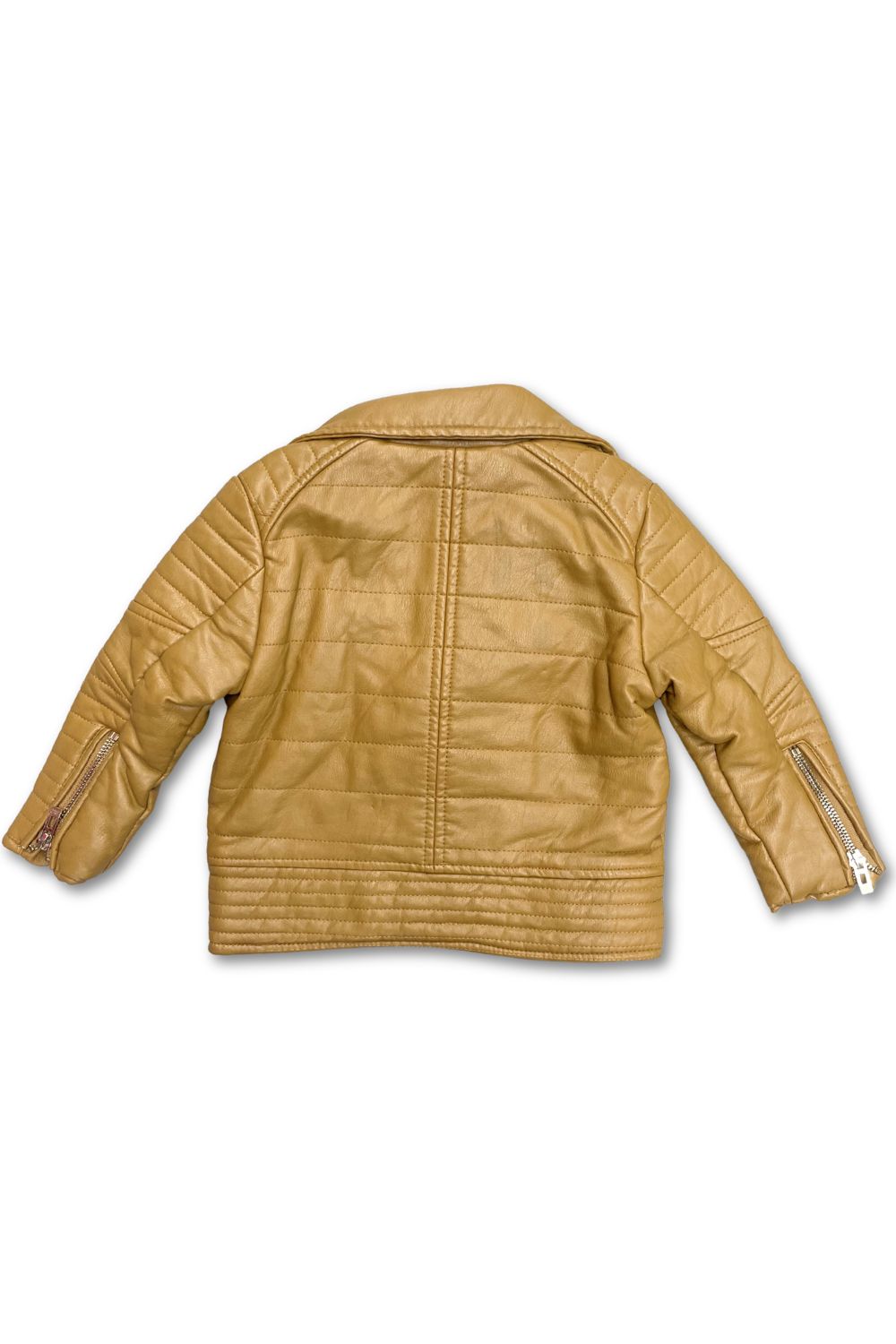 Kids Jordan Craig Pu Leather Biker Jacket