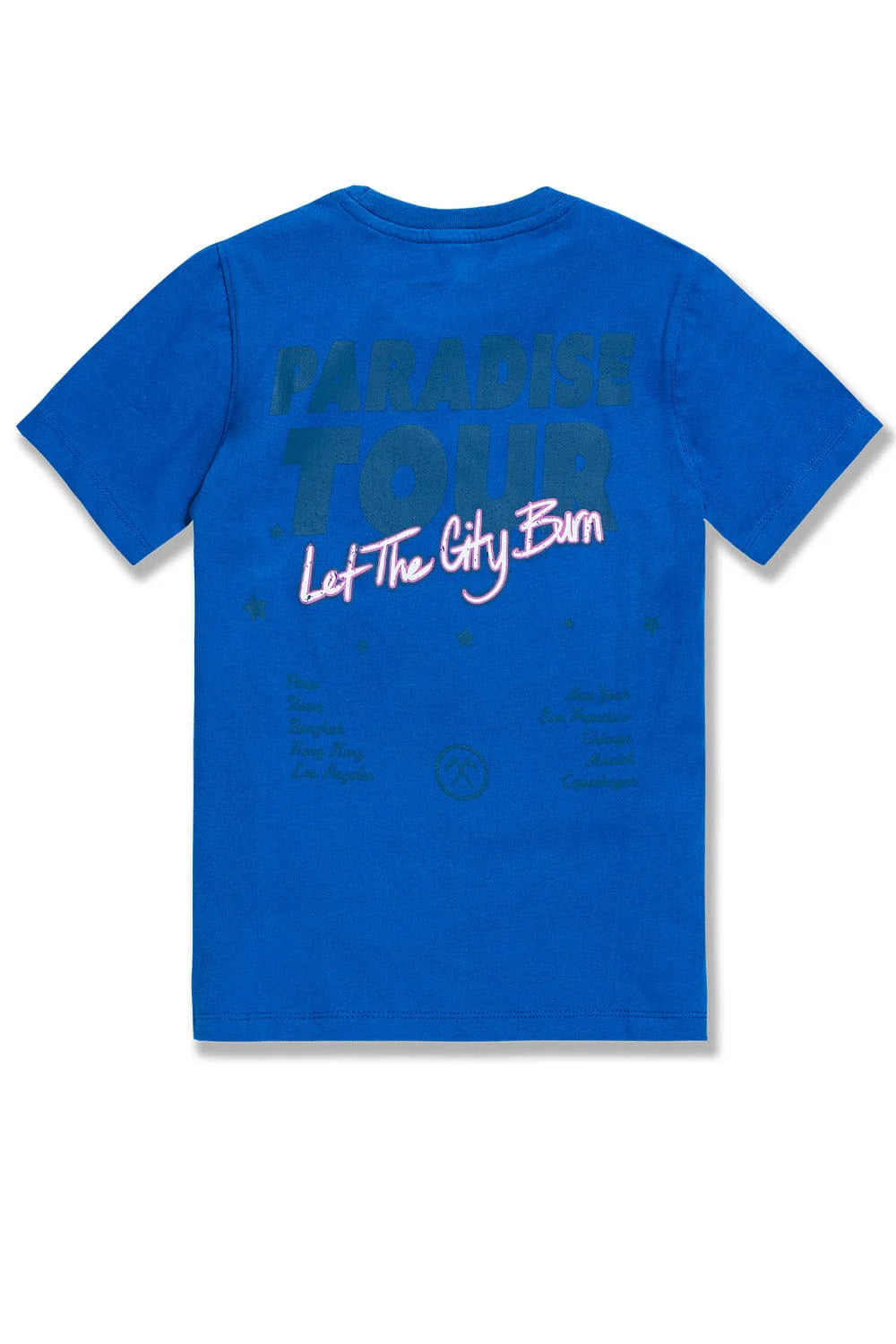 Jordan Craig -Kids Paradise Tour T-Shirt -Royal Blue