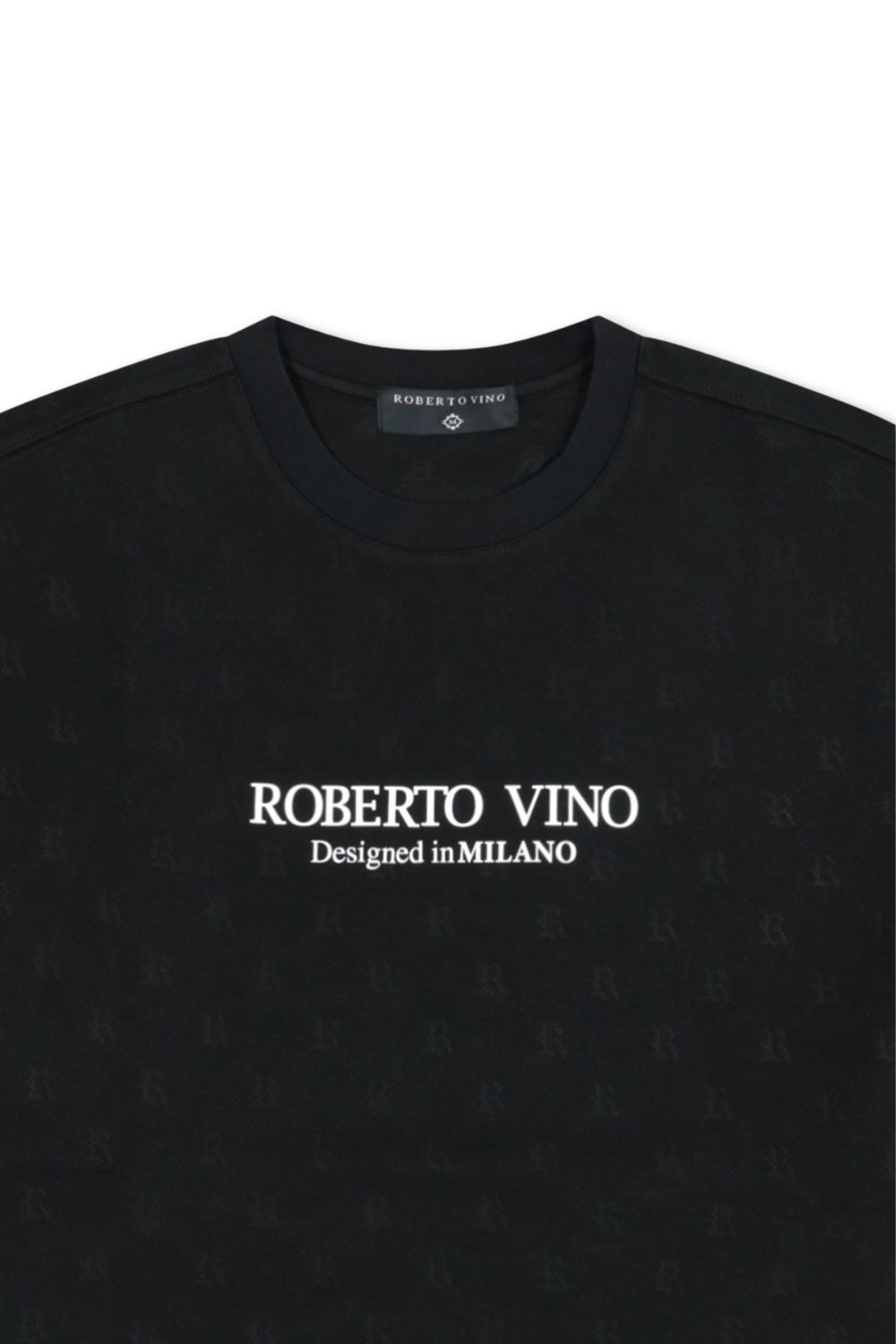 Roberto Vino Milano -Knitted T - Shirt - Black