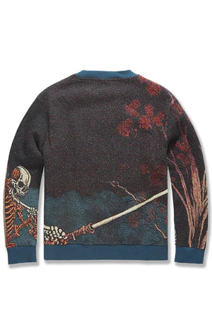 Jordan Craig -Silk Road Crewneck Sweater -Skulltetal