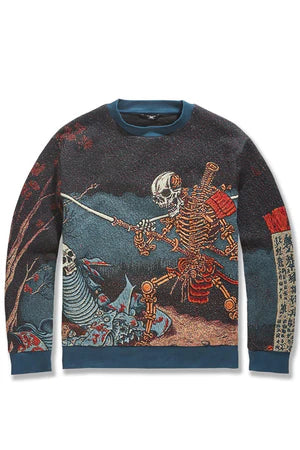 Jordan Craig -Silk Road Crewneck Sweater -Skulltetal