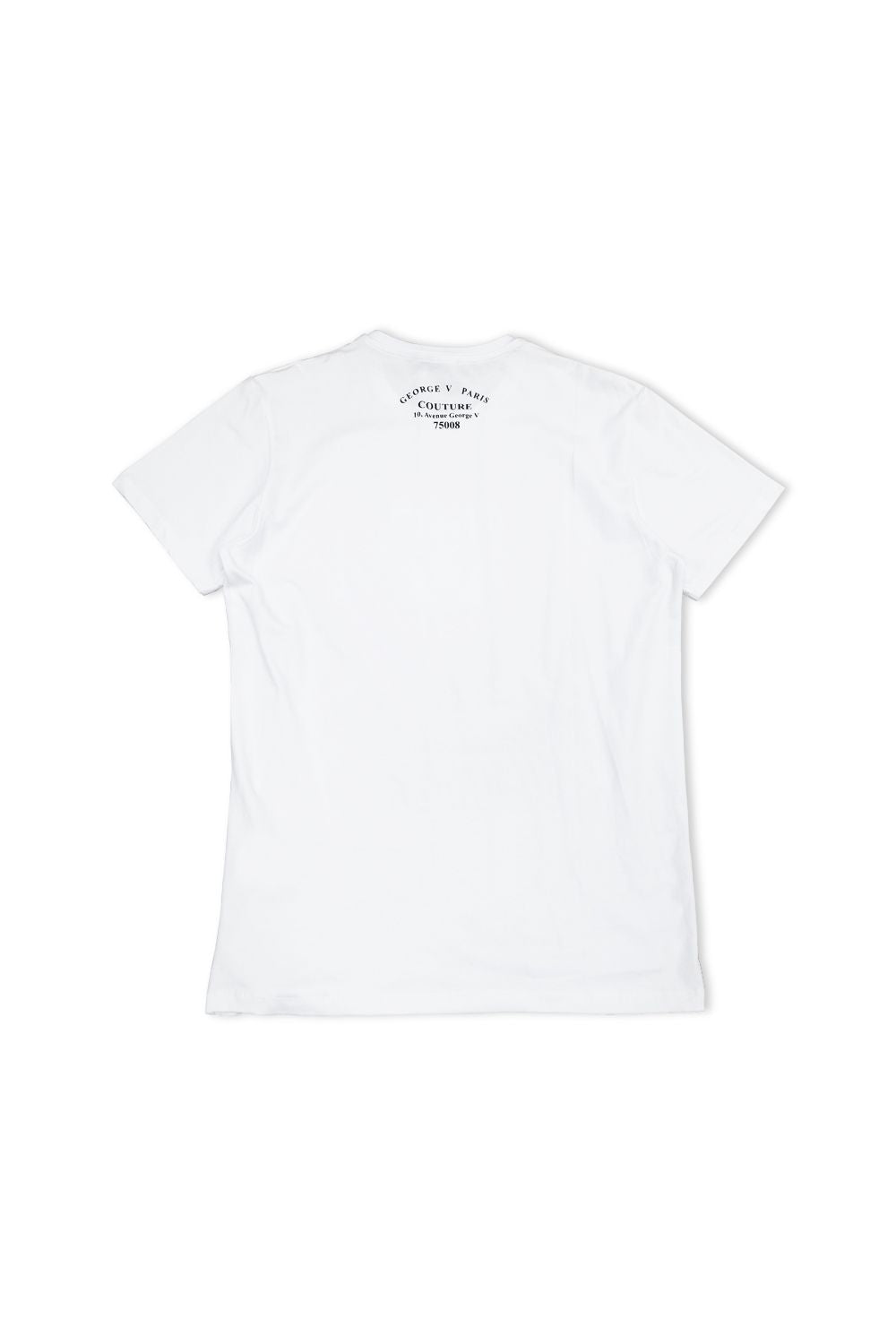 George V- Lion -T - Shirt -White