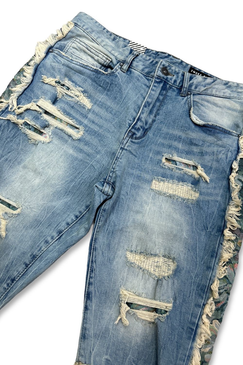 Smoke Rise - Tapestry Insert Shorts - Teaneck Blue