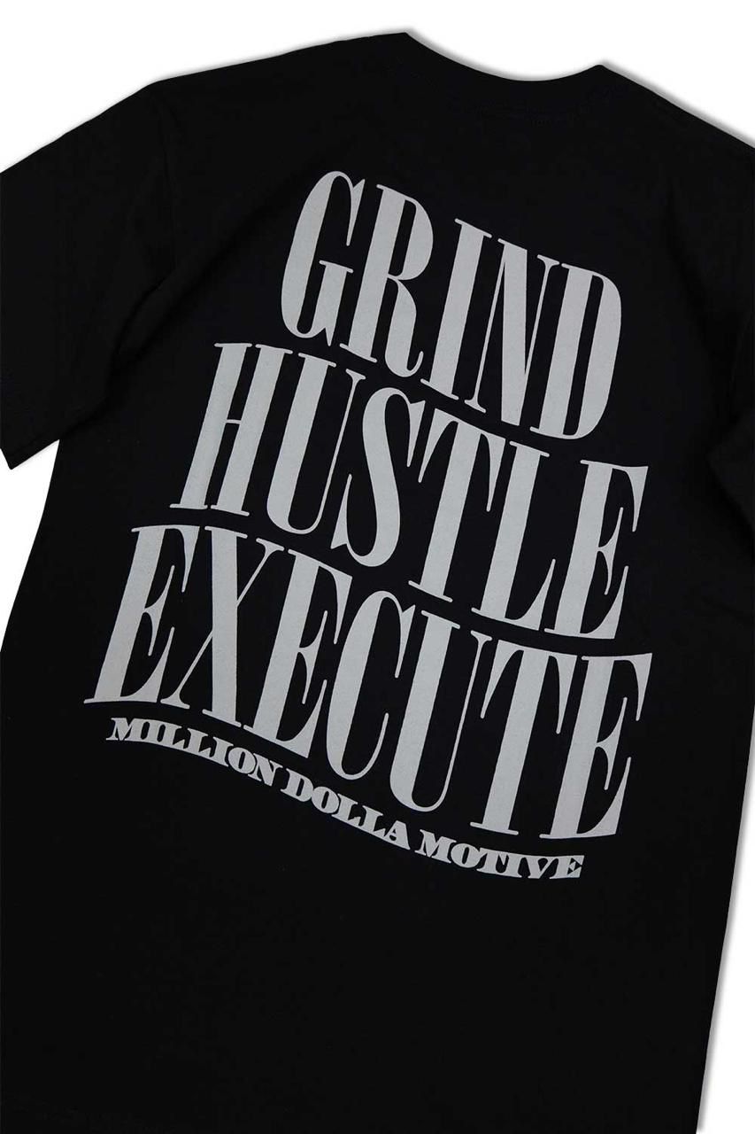 Grind Hustle Execute Graphic T - Shirt