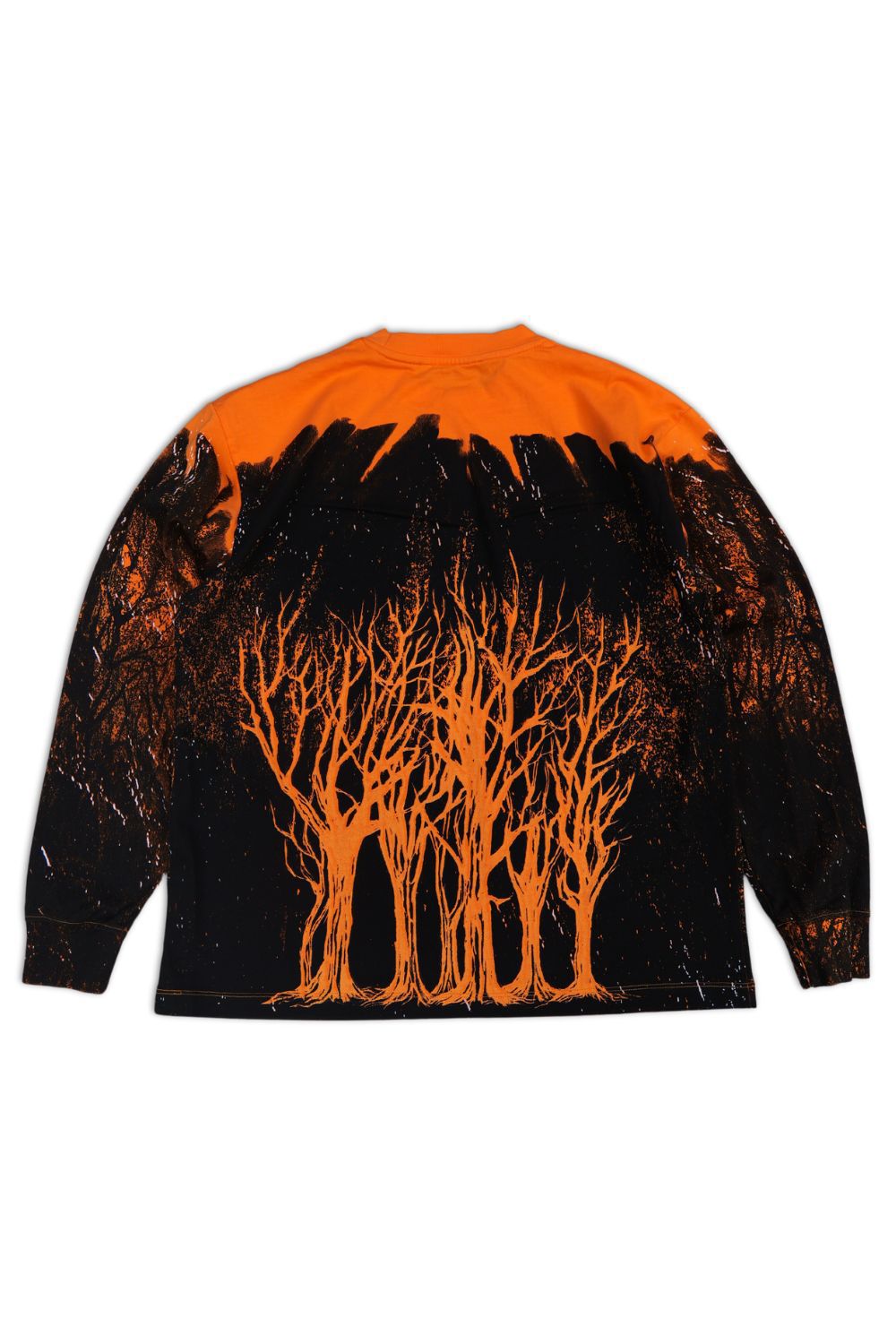Shattered Hearts Skulls Long Sleeve Tee