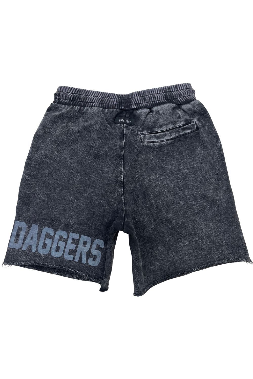 Doctrine Daggers Sweat Shorts - Black