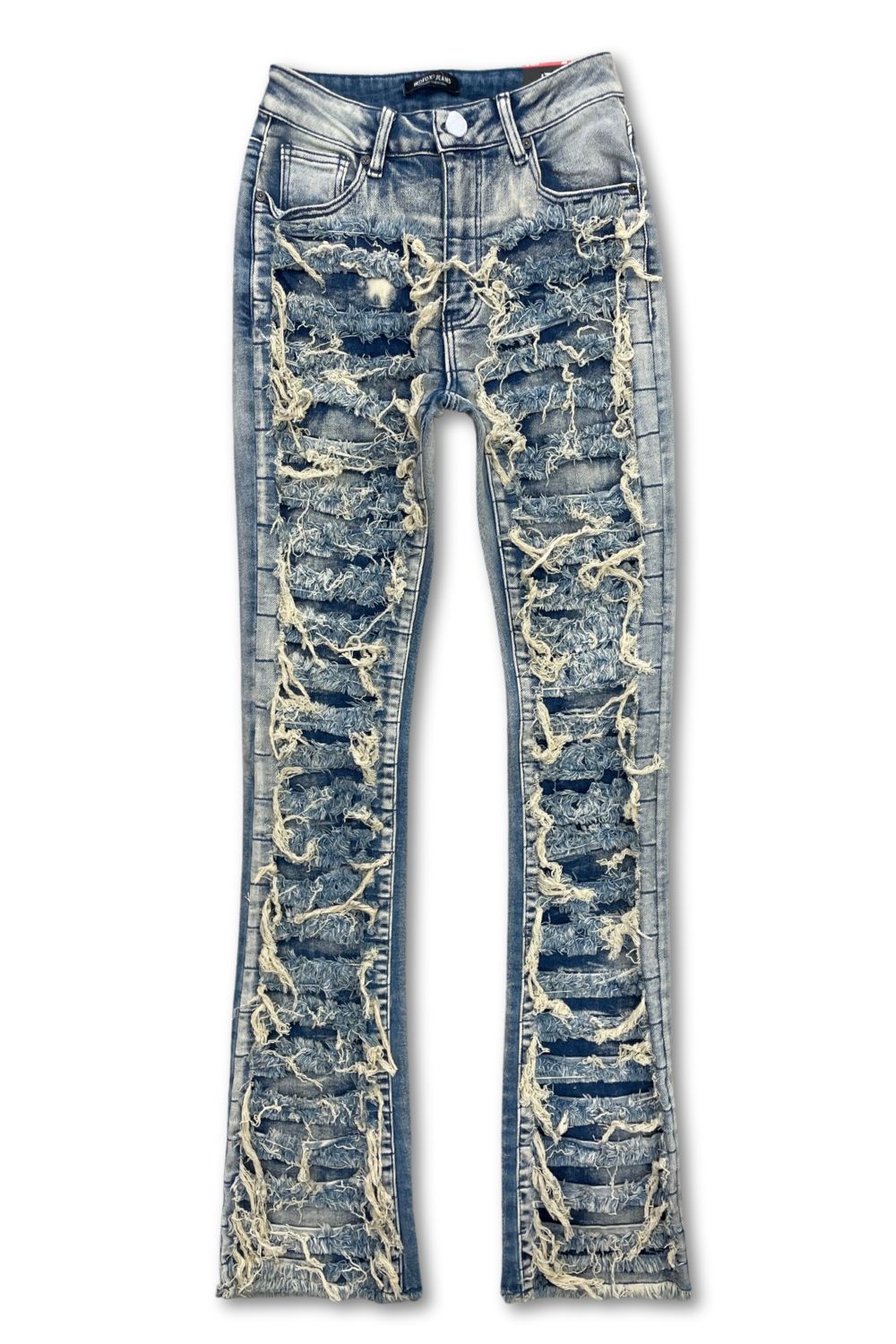 Red Fox Women's Stacked Jeans - Vintage Blue