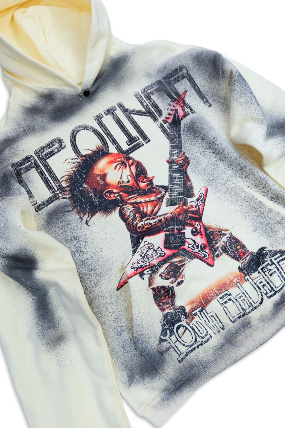 Apolinar Savage Pullover Hoodie - Cream