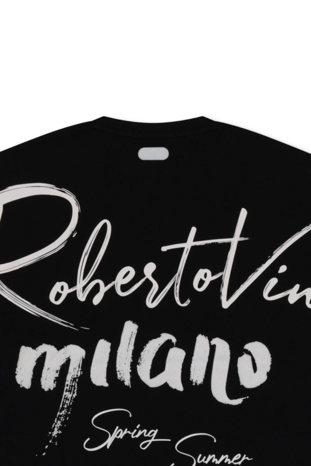 Roberto Vino Milano -Writing T - Shirt - Black