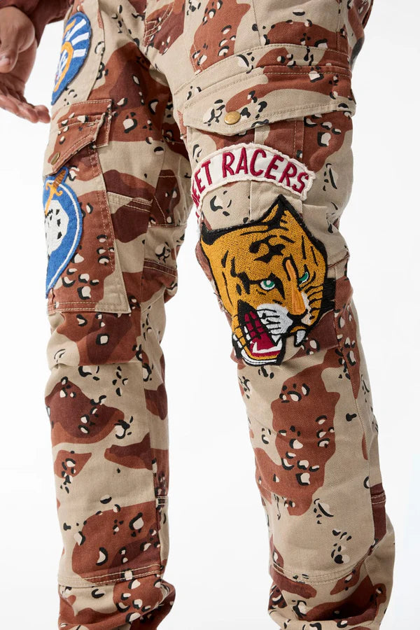 Jordan Craig-Sean War Report Cargo Pants -Desert Camo